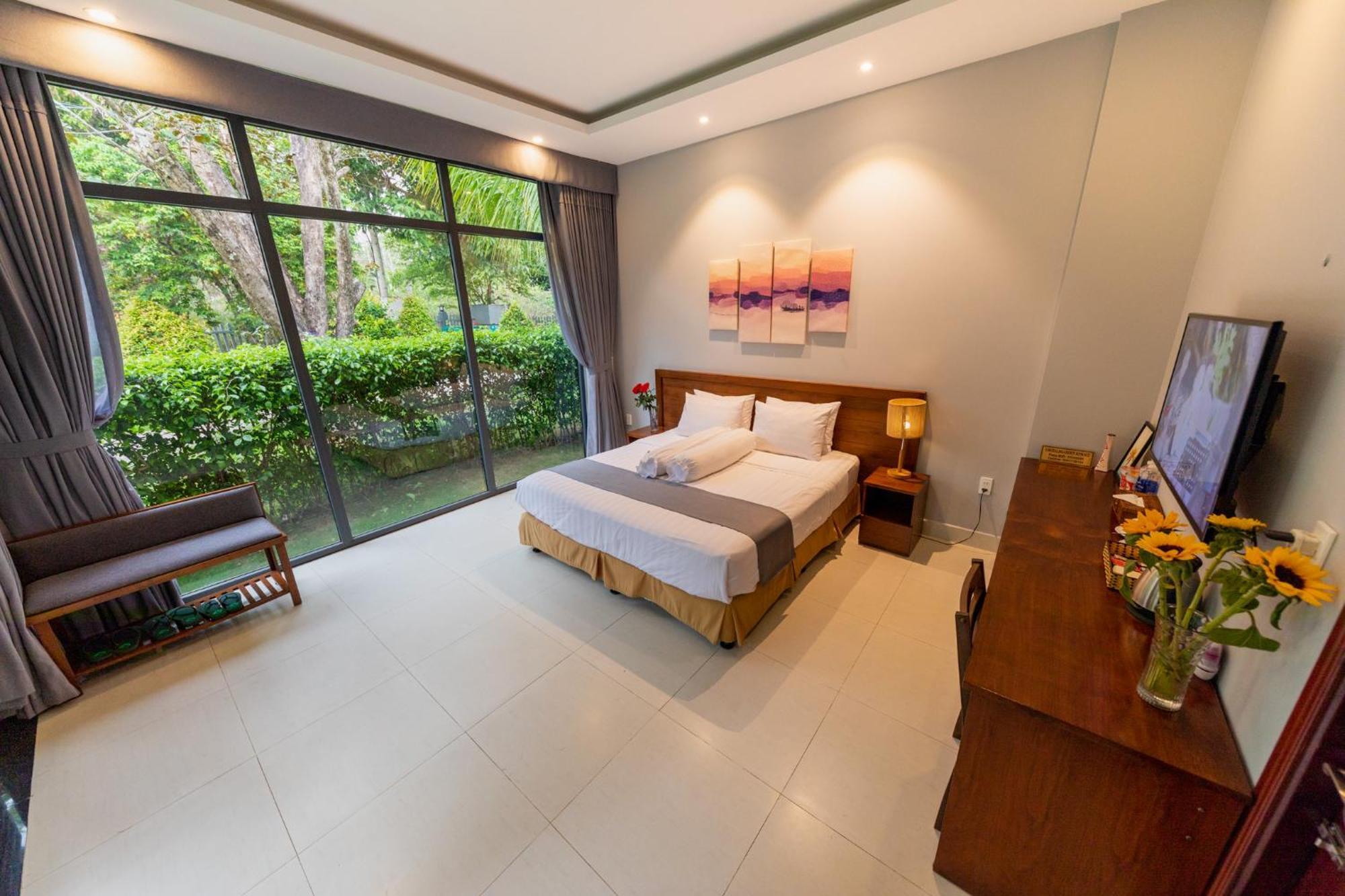 Emerald Garden Retreat フーコック 部屋 写真