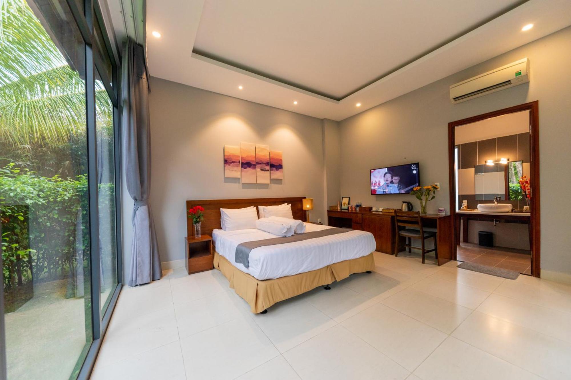 Emerald Garden Retreat フーコック 部屋 写真
